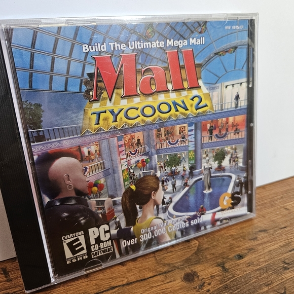 Mall Tycoon 2 Deluxe PC Game CD-ROM Sealed 2004  Global Star Software Windows 98 - Picture 1 of 7